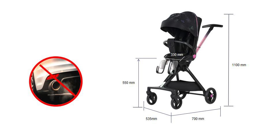 High Landscape Baby Stroller