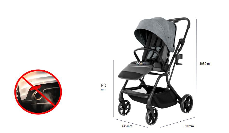 High Landscape Baby Stroller