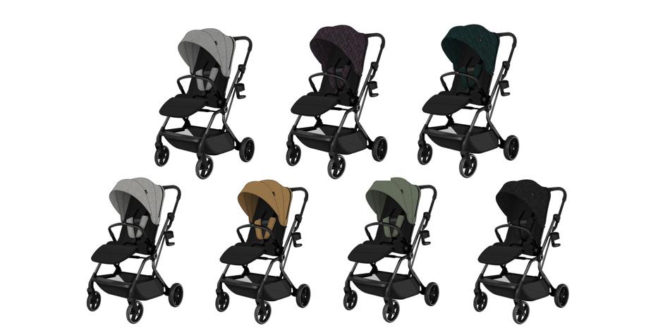 Multicolor Baby Strollers