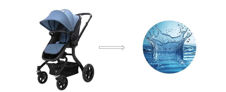 Baby Stroller With Removable And Washable Softgoods