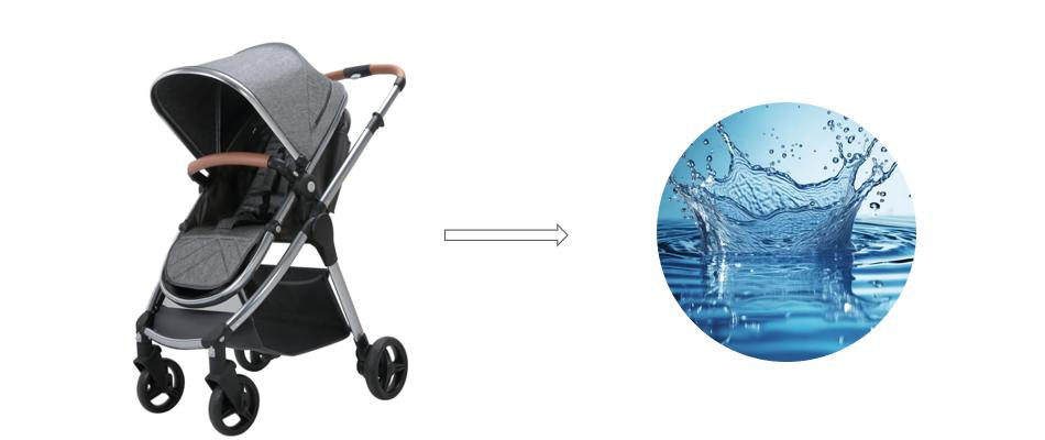 Baby Stroller With Removable And Washable Softgoods