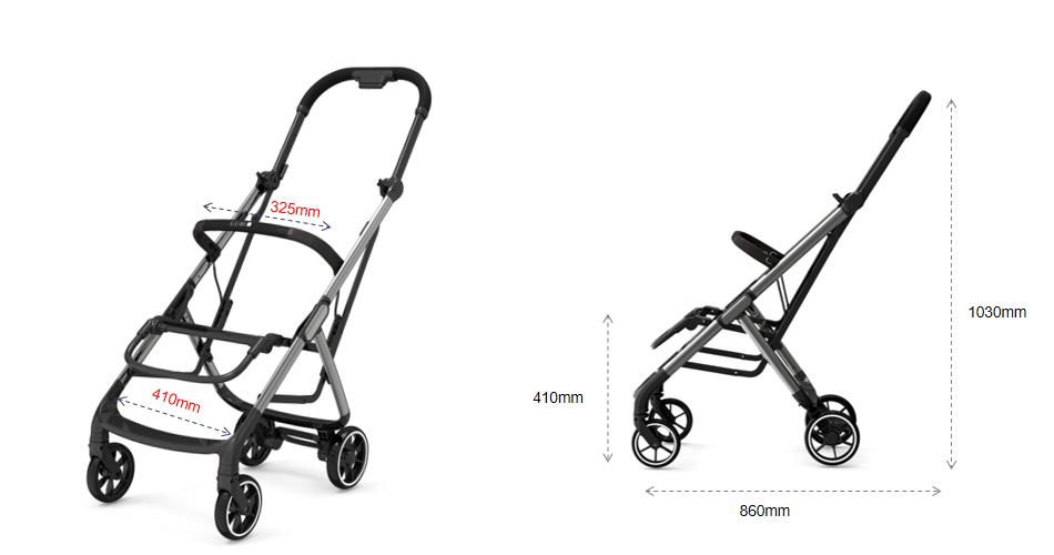 Lightweight Ultra-compact Carry-on Stroller