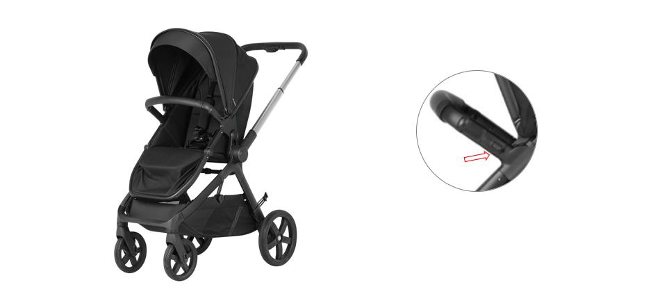 Bumper Bar Removable Baby Stroller